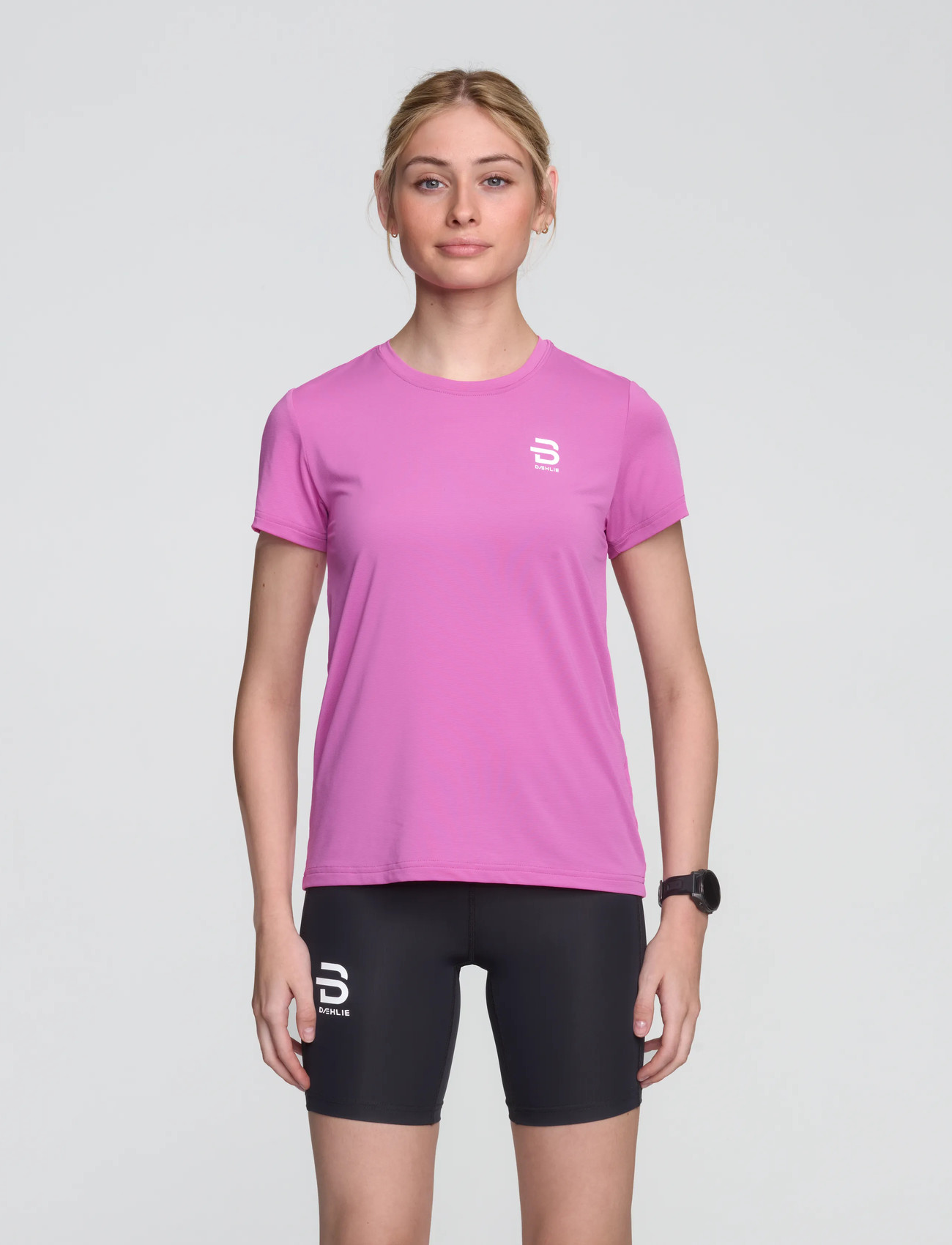 Daehlie T-Shirt Tempo Wmn, XL, Pink, Sports Overdele & T-shirts > Sport T-shirts, Dame