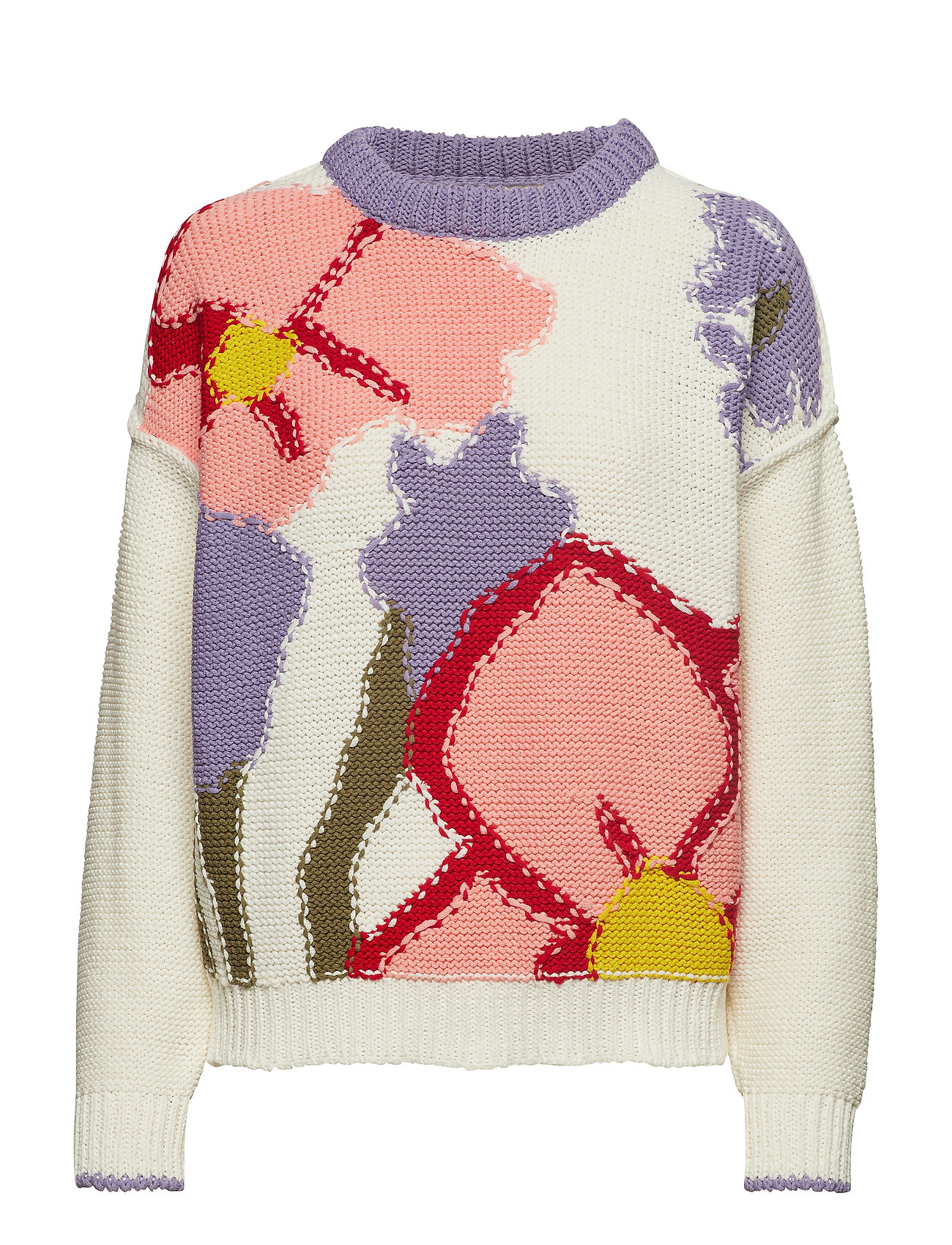 Layla Flower Gebreide Trui Multipatroon Dagmar dagmar kopen in de aanbieding Layla Flower Gebreide Trui Multipatroon Dagmar dagmar kopen in de aanbieding