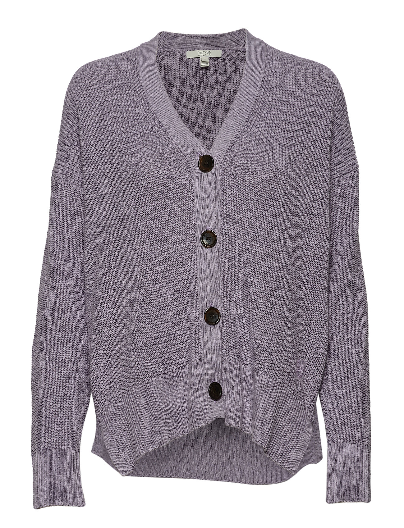 Adele Gebreide Trui Cardigan Paars Dagmar dagmar kopen in de aanbieding