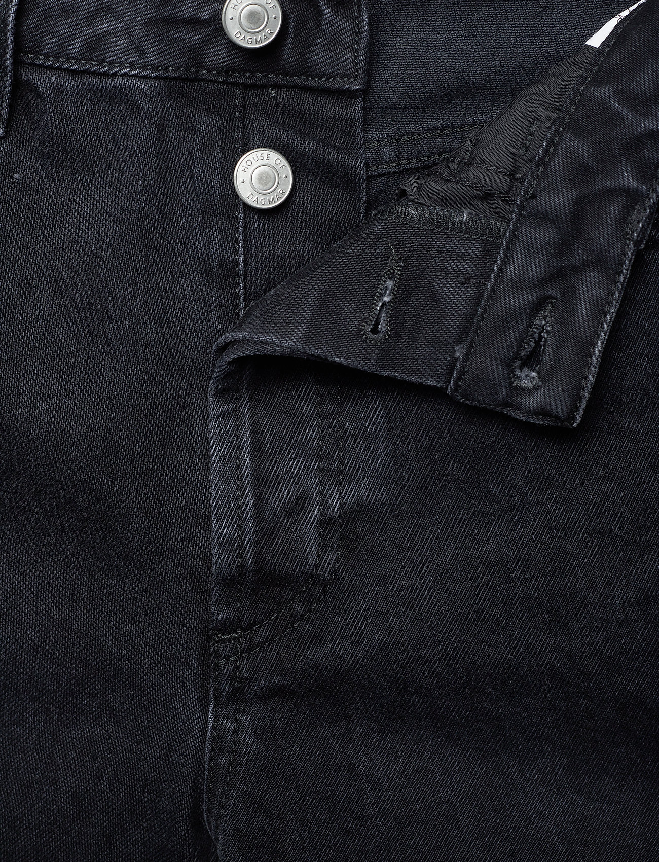 Dagmar - Devine - raka jeans - washed black - 3