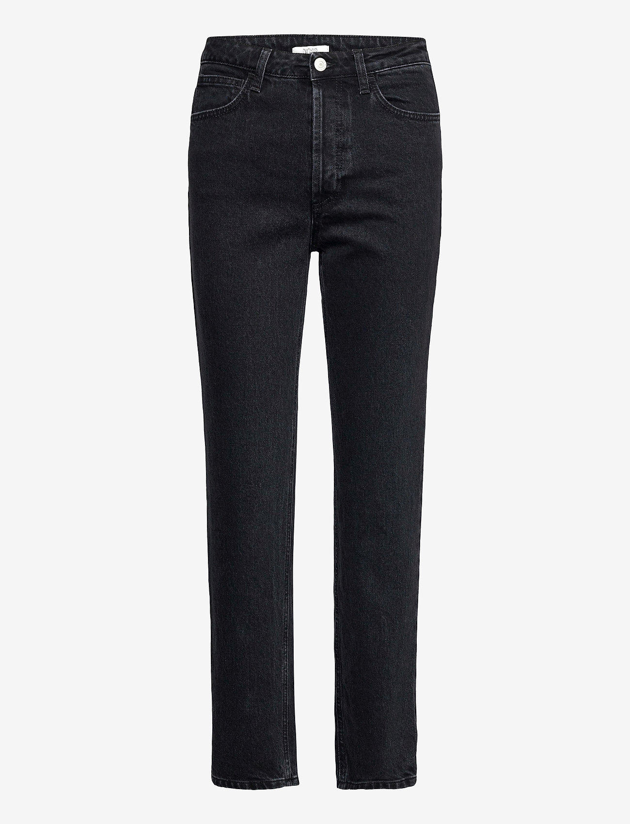 Dagmar - Devine - raka jeans - washed black - 0