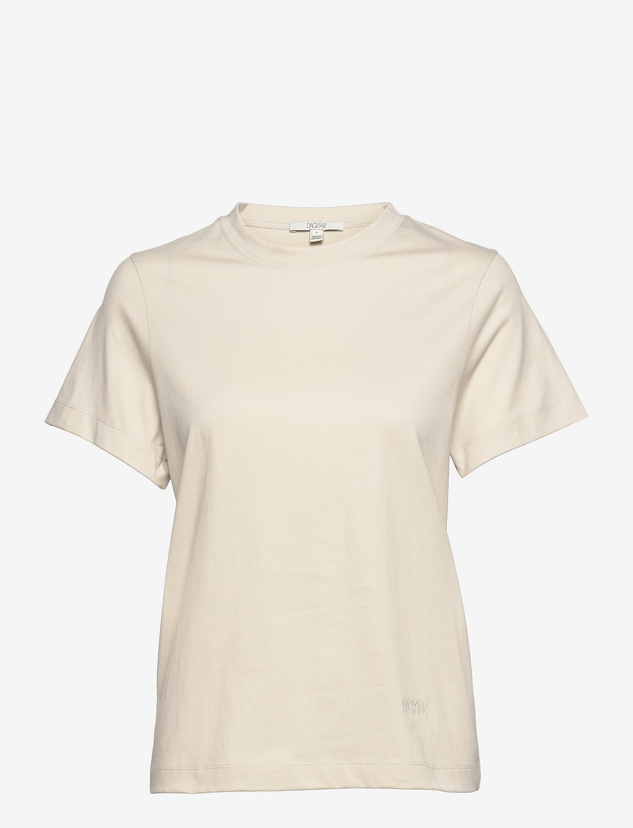 Dagmar - CLAUDIA COTTON - t-shirts - stone - 0