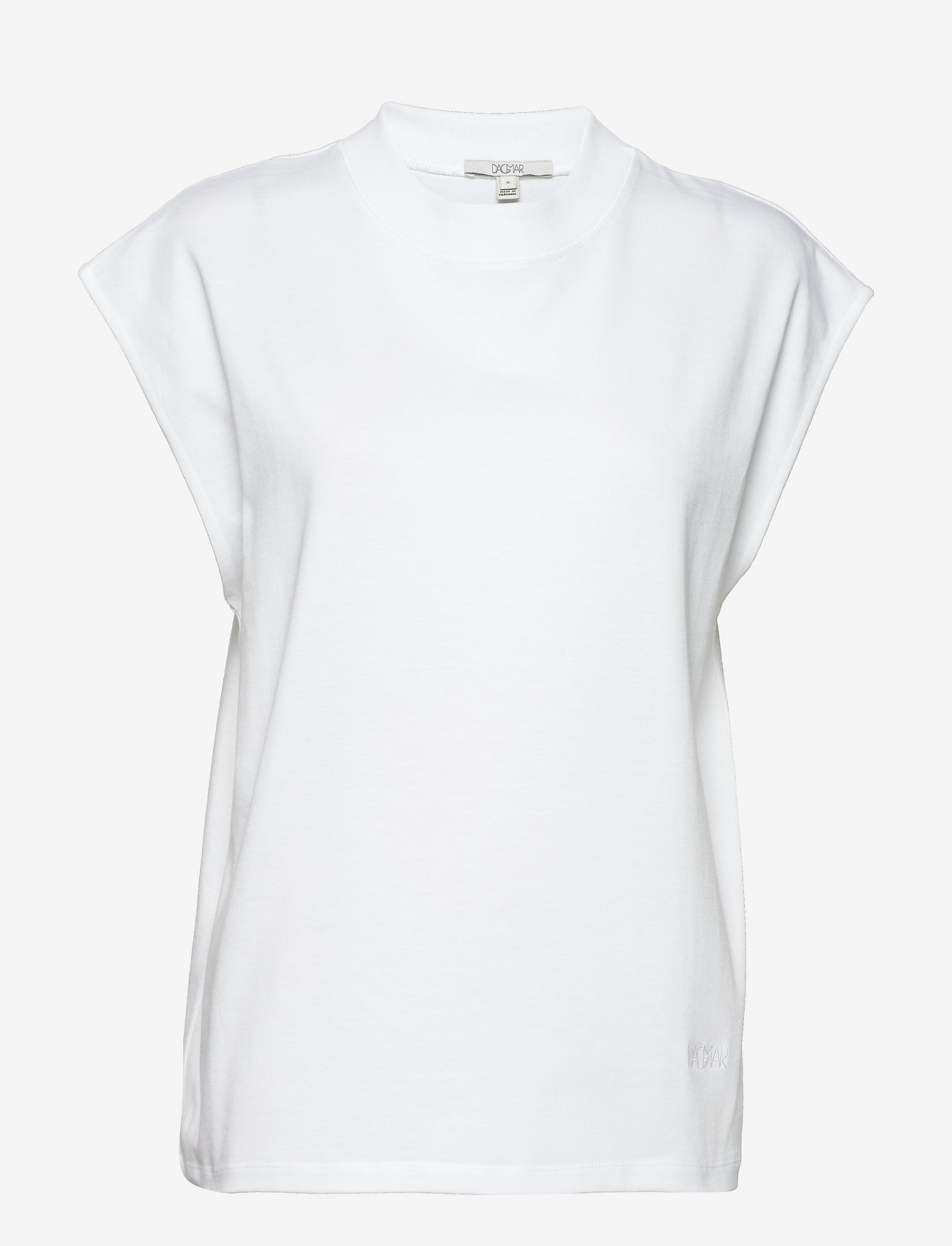 Dagmar - MAGGIE TSHIRT - t-shirts - white - 0