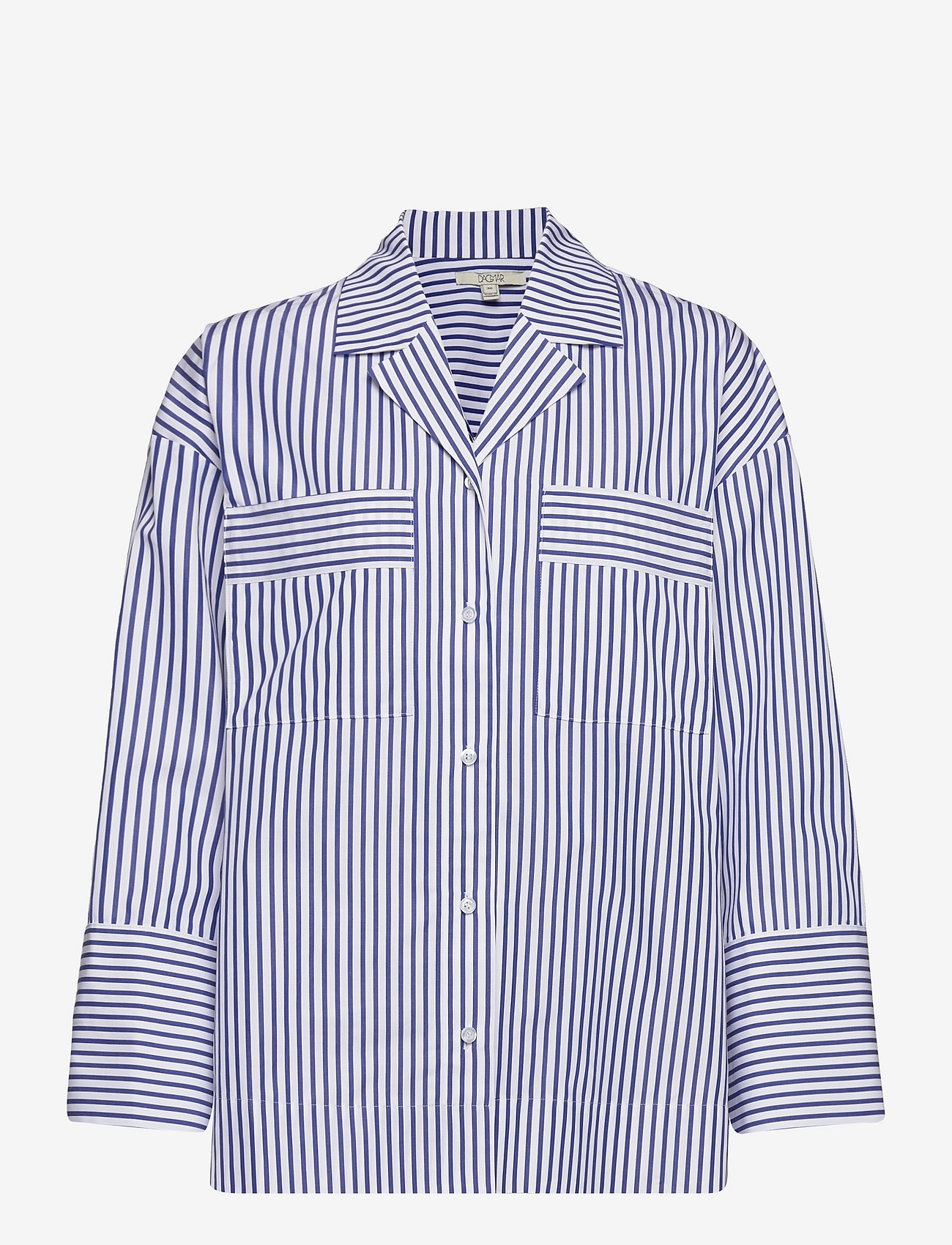 Dagmar - Dagne Stripe - jeansskjortor - blue stripe - 0