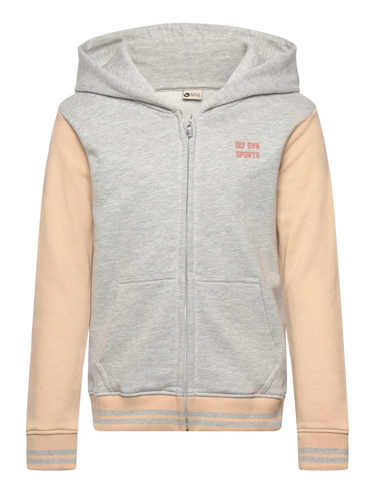 DAILY 7 Hoodie Zipperjacket Grau - 80 - Kinder