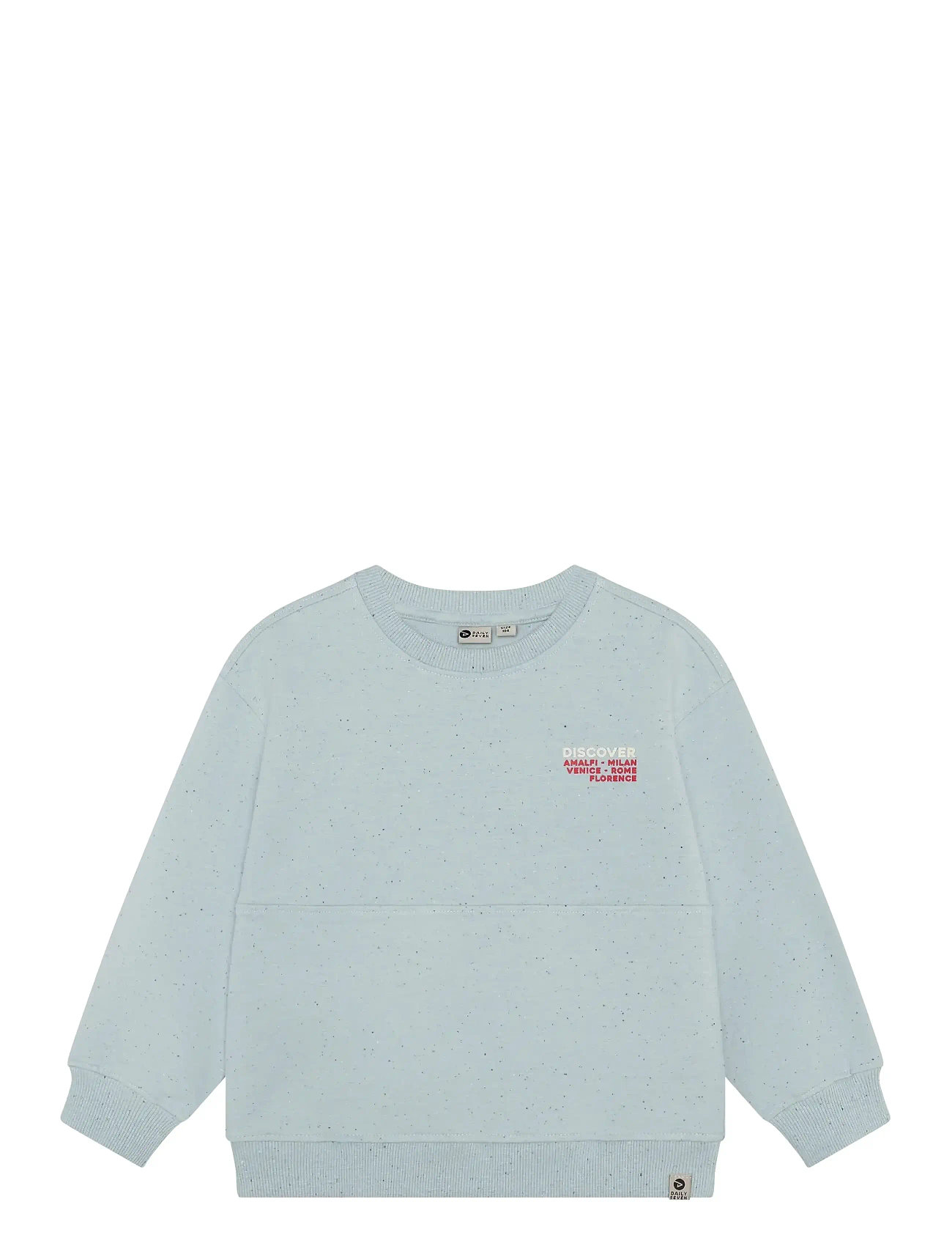 Daily 7 Oversized Sweater Nappy, 116, Blue, Sweatshirts & Hættetrøjer > Sweatshirts, Børn