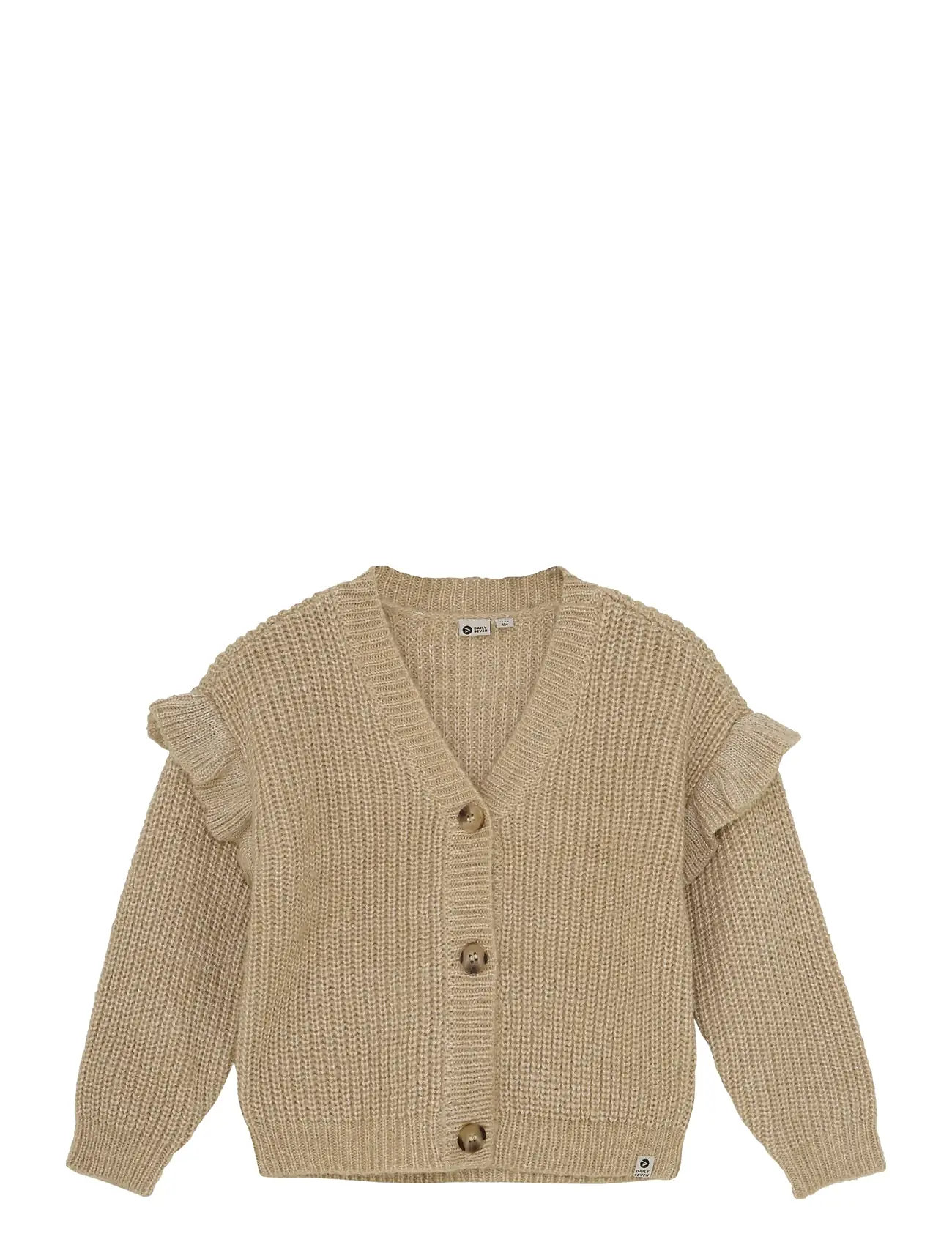 DAILY 7 Fancy Strick Cardigan Beige - 116 - Kinder