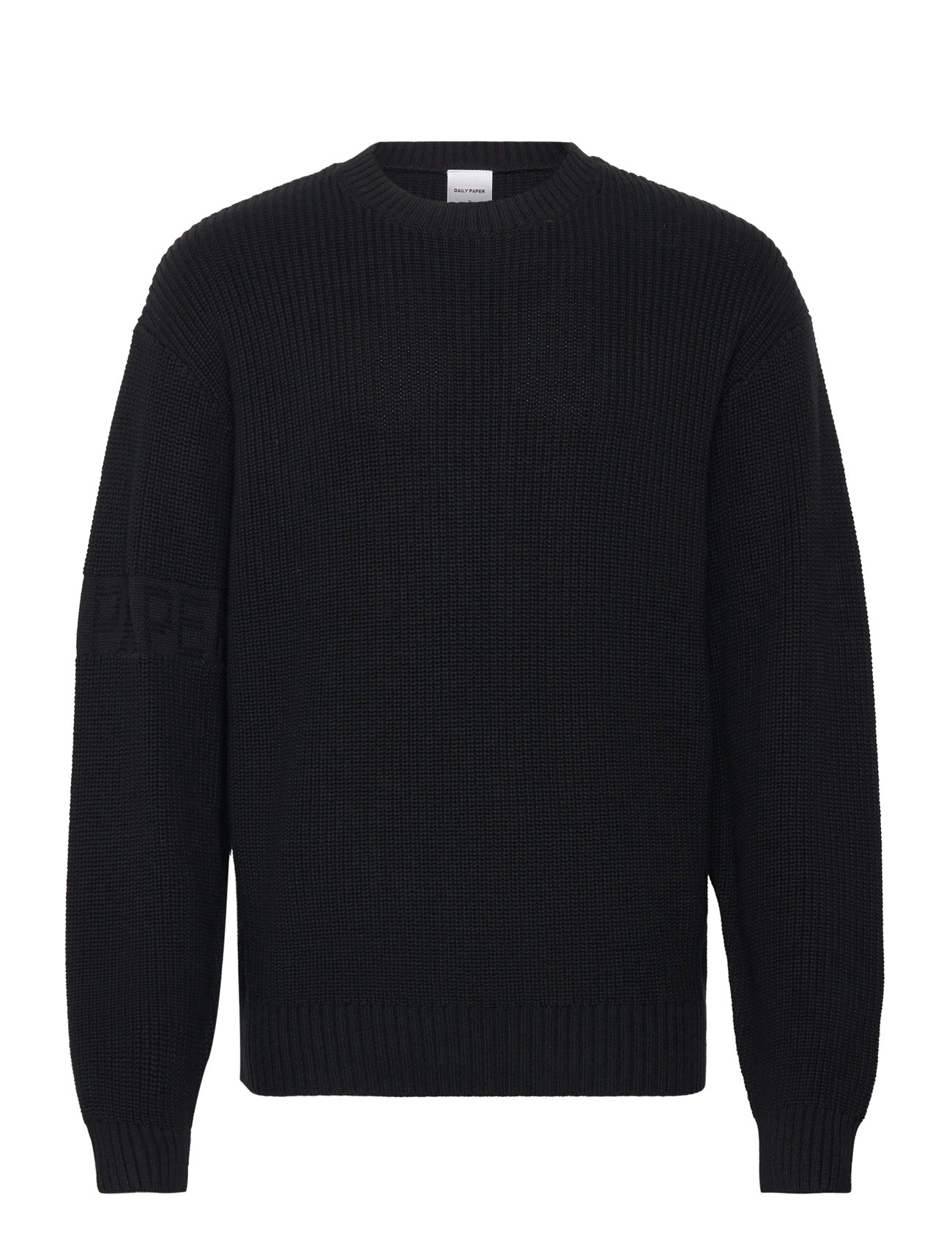 Band Knit Sweater Black Daily Paper