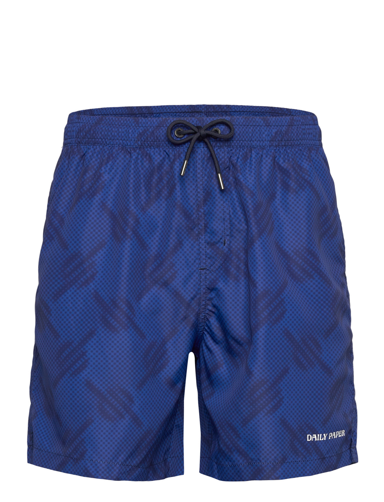 Dotted Monogram Swimshorts Badeshorts Blue Daily Paper