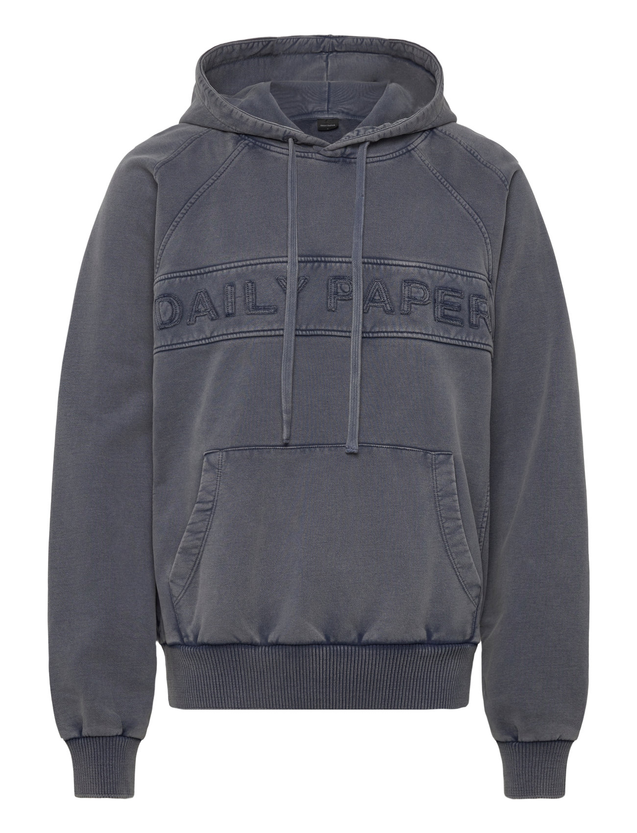 DAILY PAPER Garment Wash Hoodie Navy - M - Herren