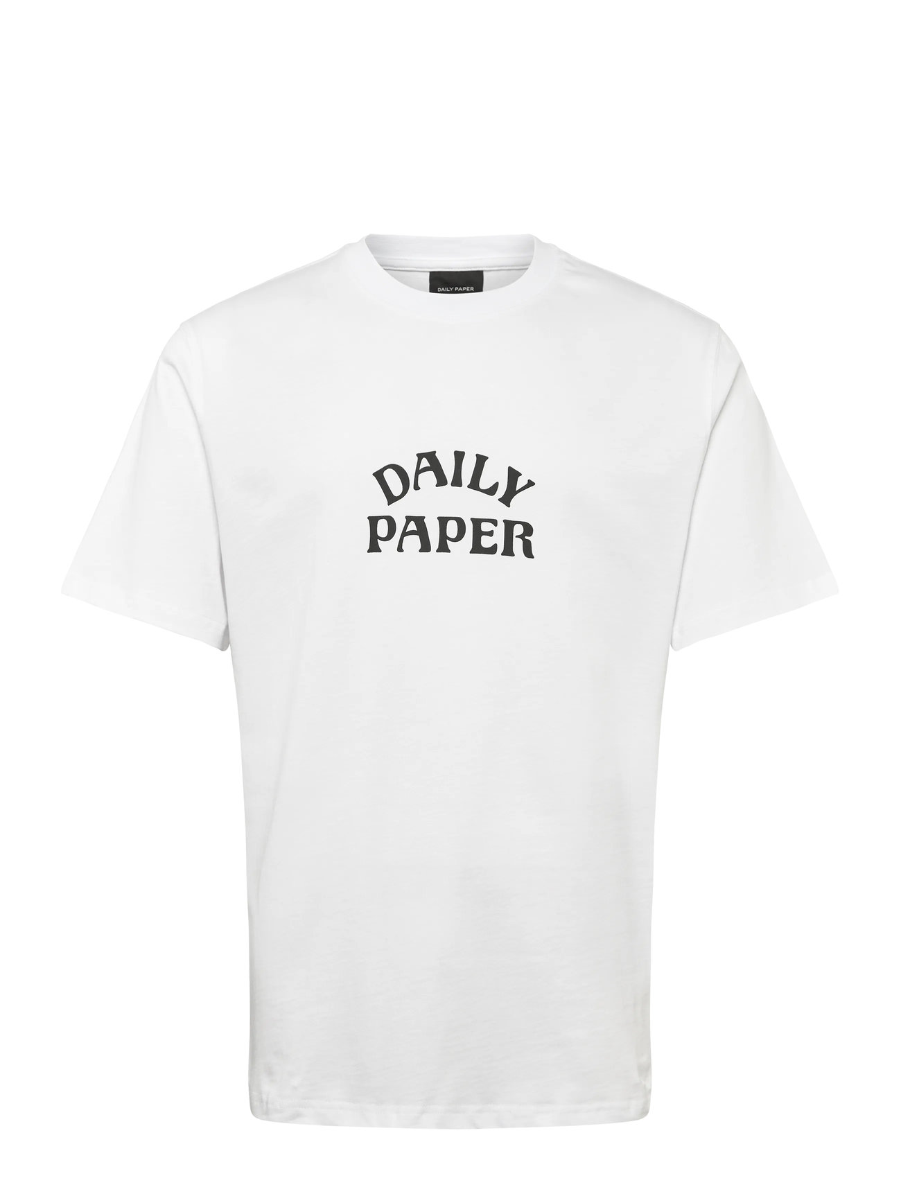 DAILY PAPER Dias Stacked Ss T-Shirt Weiß - S - Herren