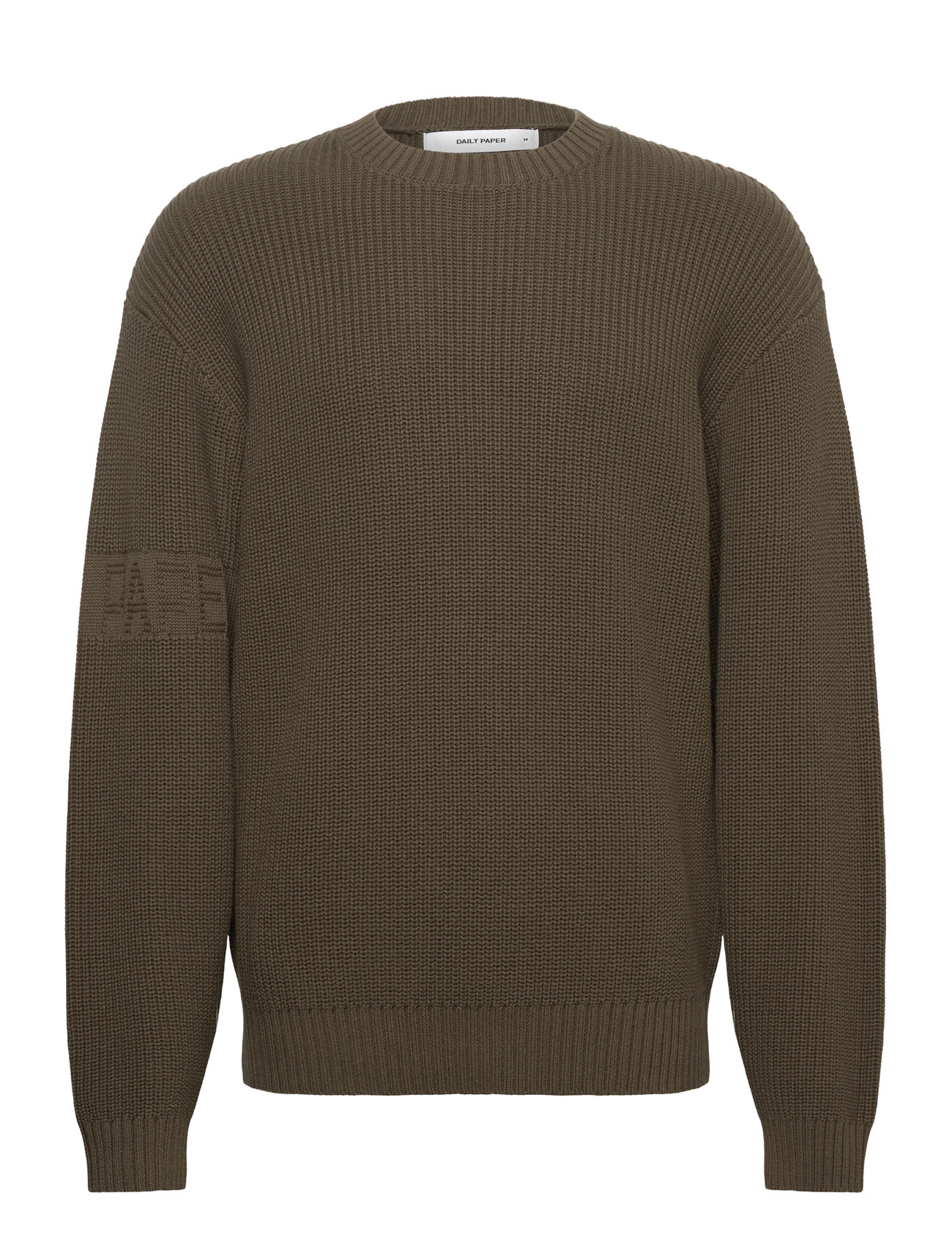 DAILY PAPER Band Knit Pullover Khaki - XL - Herren