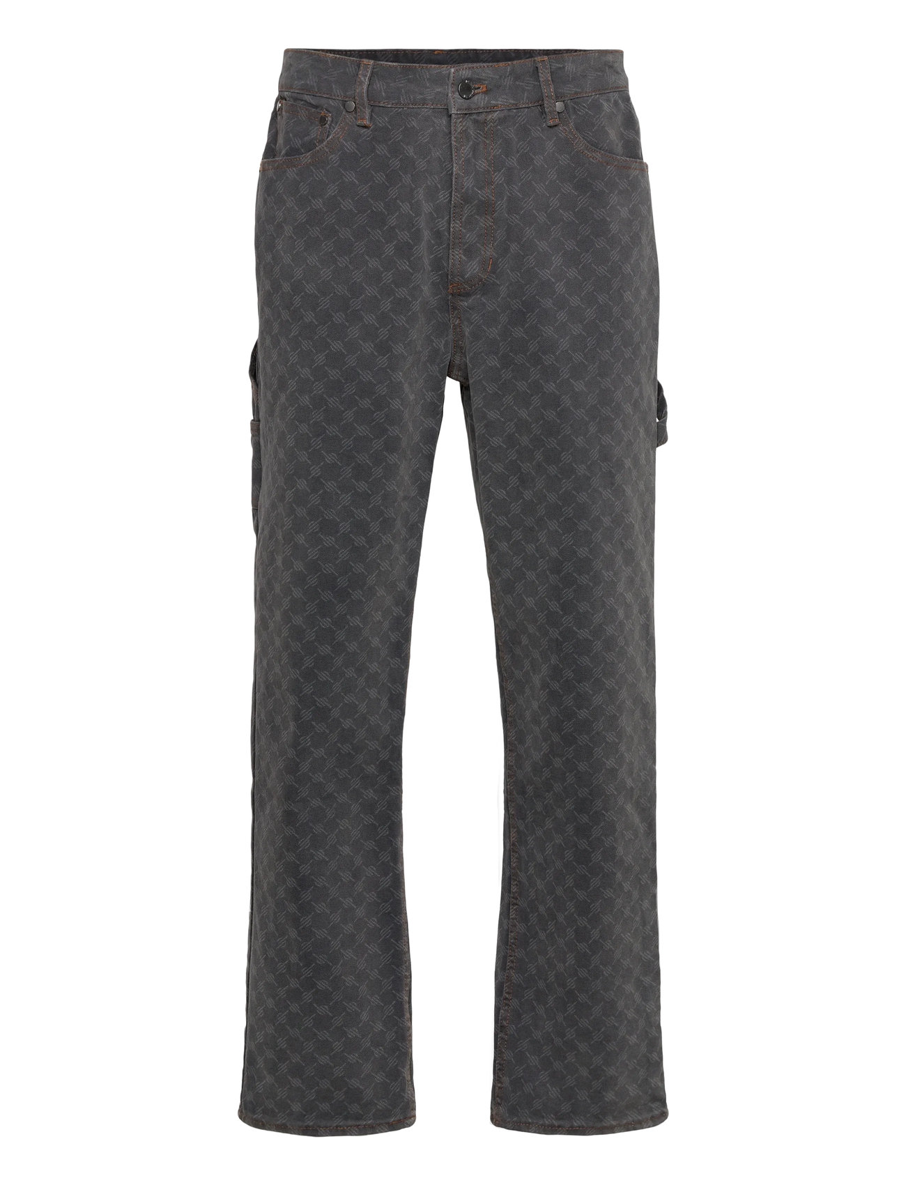 Daily Paper Monogram Workwear Amba Jeans, S, Grey, Jeans > Almindelige, Herre