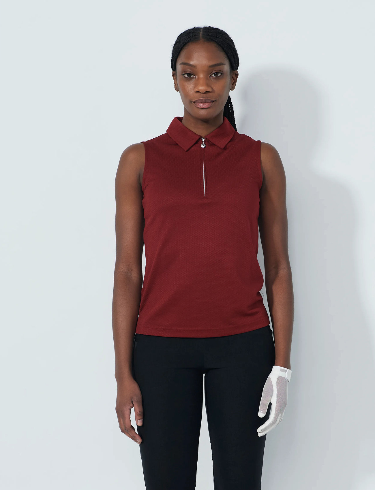 Daily Sports Peoria Sl Polo Shirt, L, Red, T-shirts & Overdele - Polos, Dame