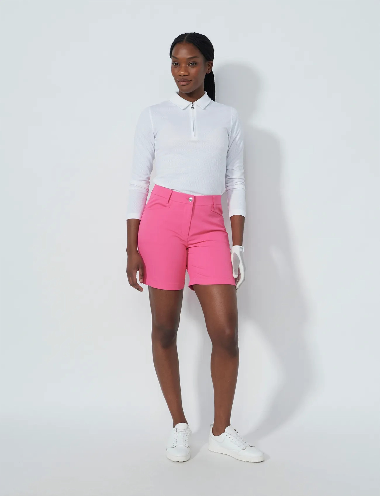 Daily Sports Lyric V2 Shorts 45 cm, 44, Pink, Sport Shorts > Sport Golf Shorts, Dame