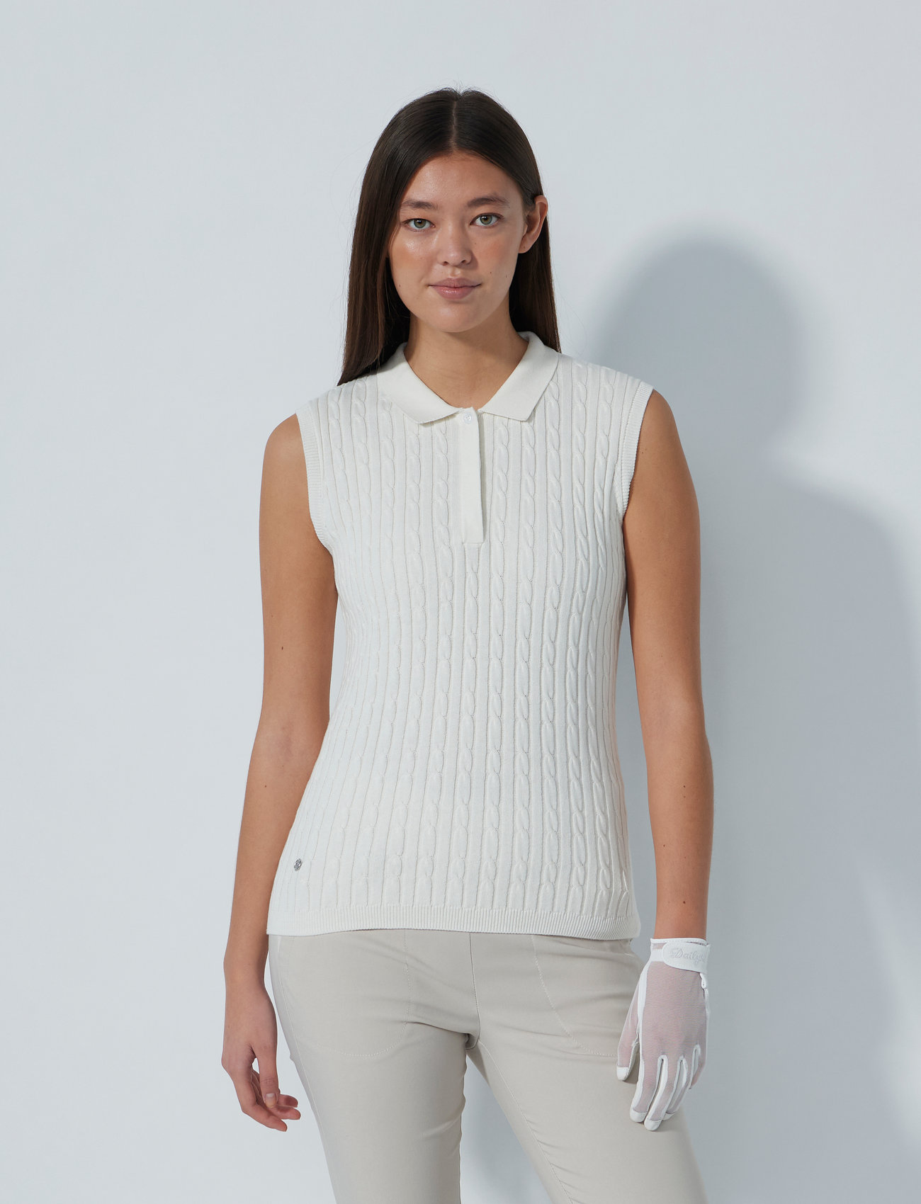 Daily Sports Madelene Sl Polo Shirt, XL, White, Sports Overdele & T-shirts > Sport Polos, Dame