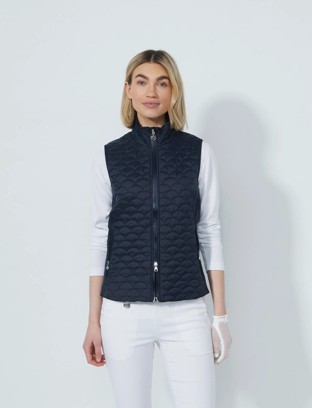 Daily Sports Quilt Padded Vest, L, Navy, Sport Overtøj > Sport Veste, Dame