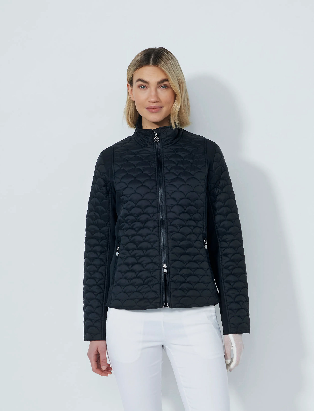 Daily Sports Quilt Padded Jacket, XL, Black, Sport Jackets > Sport Golf Jackets, Dame