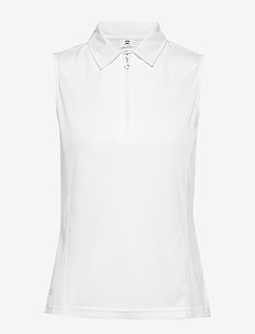 MACY SL POLO SHIRT - koszulki polo - white