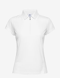MACY CAP/S POLO SHIRT - koszulki polo - white