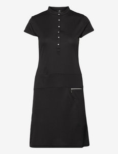 SELENA CAP S DRESS - summer dresses - black