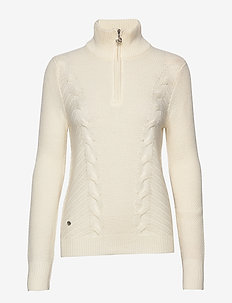CATTIE LS PULLOVER UNLINED - IVORY