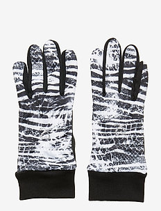 ZERENA GLOVE WITH LOGO - BLACK