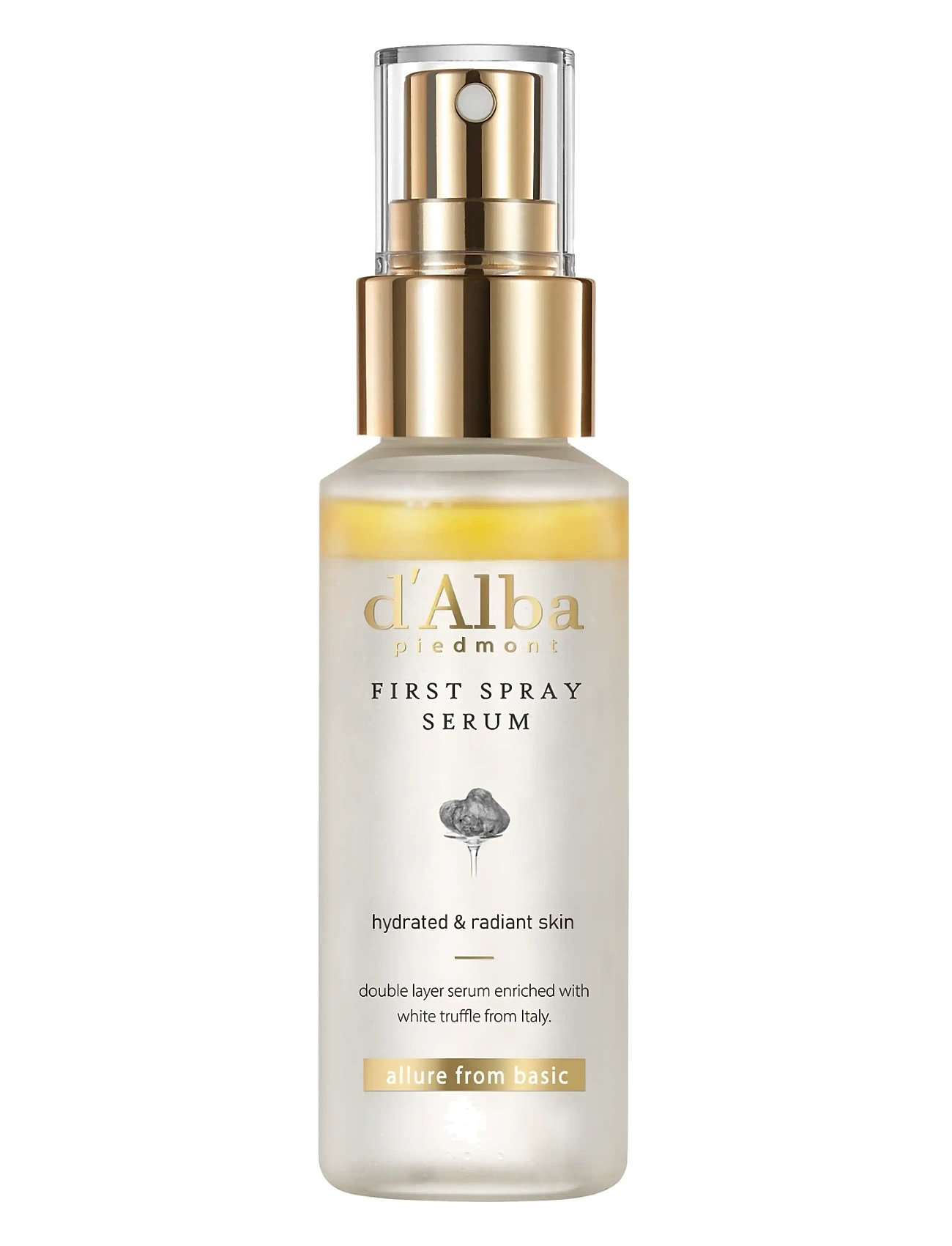 d’Alba D'alba - White Truffle First Spray Serum (50 ml), 50 ml, Nude, Ansigt > Serum, Dame