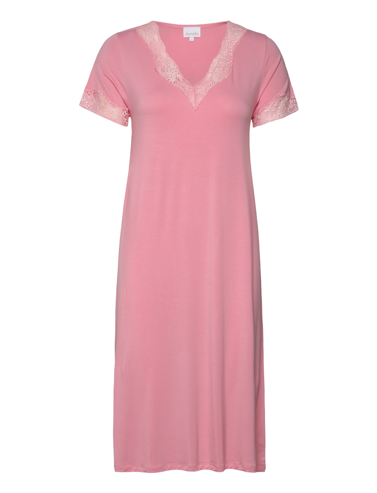 Nightdress Nattkjole Pink Damella Of Sweden