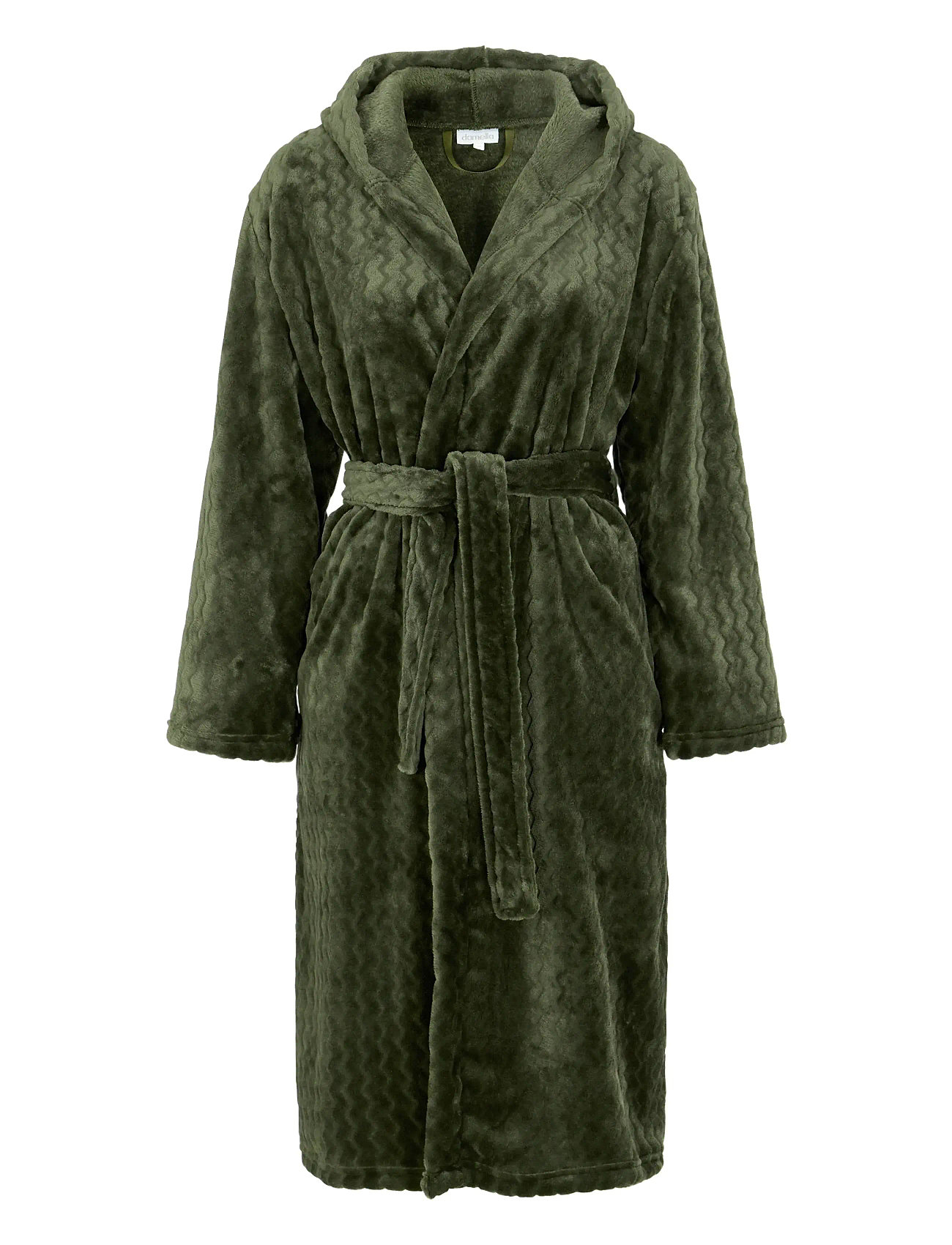 DAMELLA OF SWEDEN Morgenmantel Grün - XL - Damen