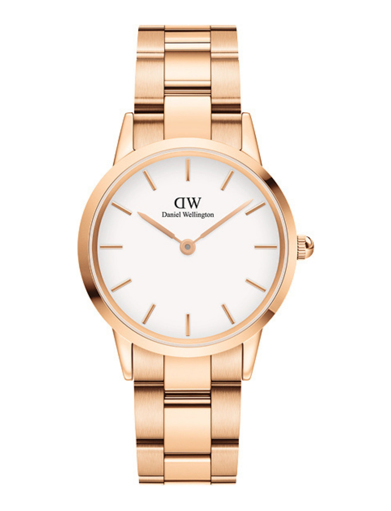 Iconic Link 32 Rg White Accessories Watches Analog Watches Gold Daniel Wellington