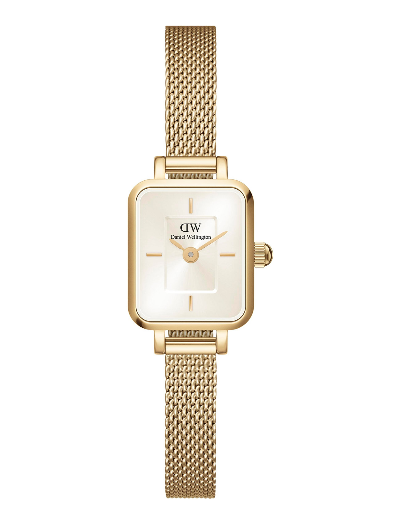 Quadro Mini 15.4X18.2 Evergold G Champagne Accessories Watches Analog Watches Gold Daniel Wellington