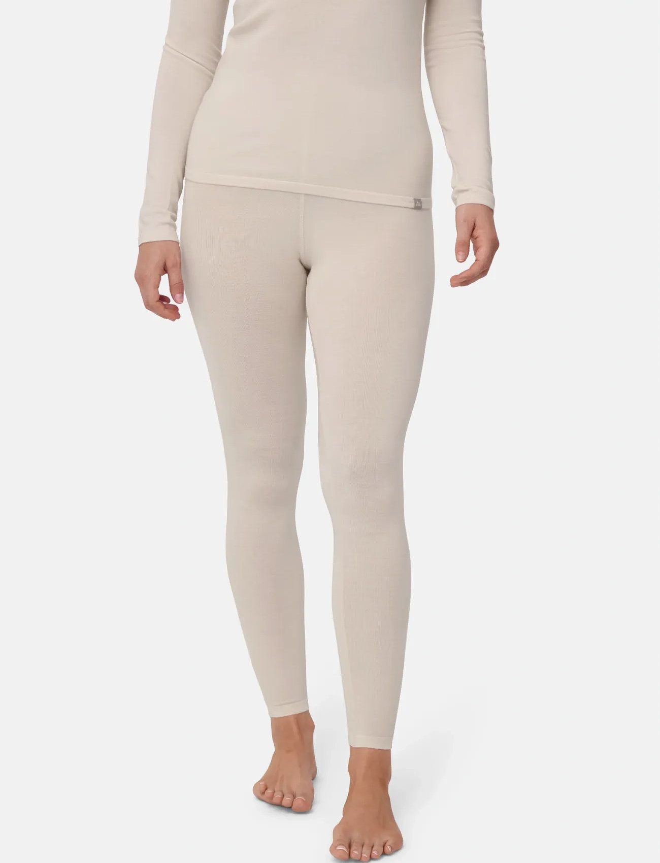 Danish Endurance Core Merino Baselayer Tights (Women) 1-Pack, XL, Cream, Underdele > Underdele Til Basislag, Dame