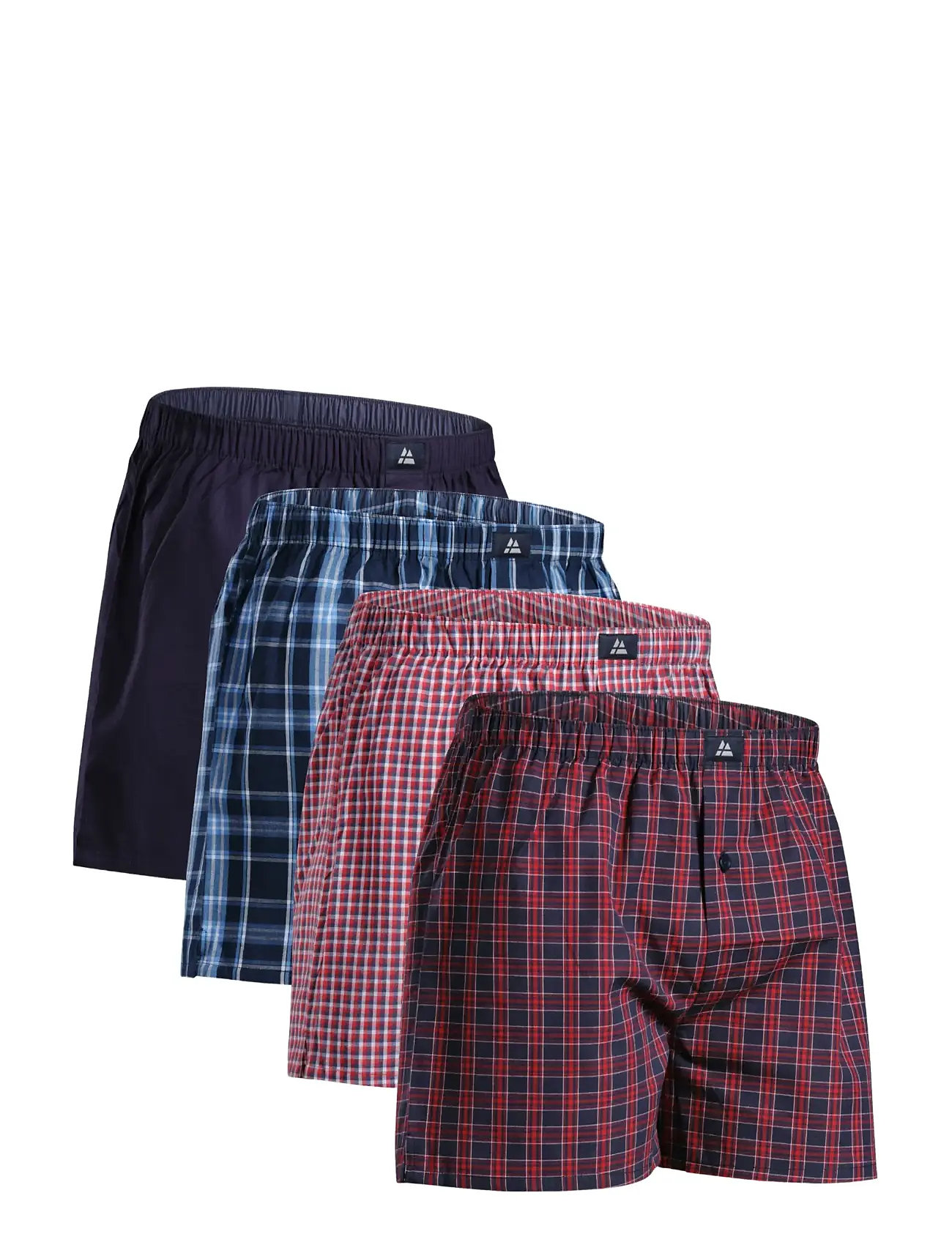 Dänisch ENDURANCE Organic Woven Boxershorts (Herren) 4-Pack Patterned - L - Herren