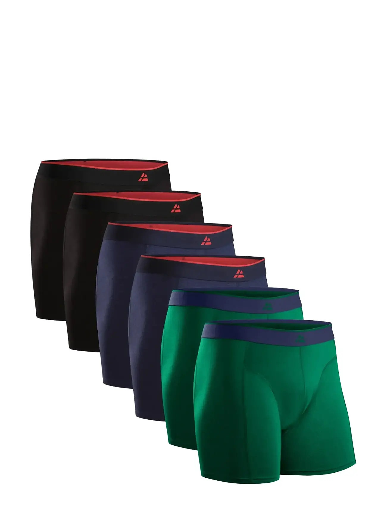 Dänisch ENDURANCE Bamboo Trunks (Herren) 6-Pack Patterned - XXL - Herren