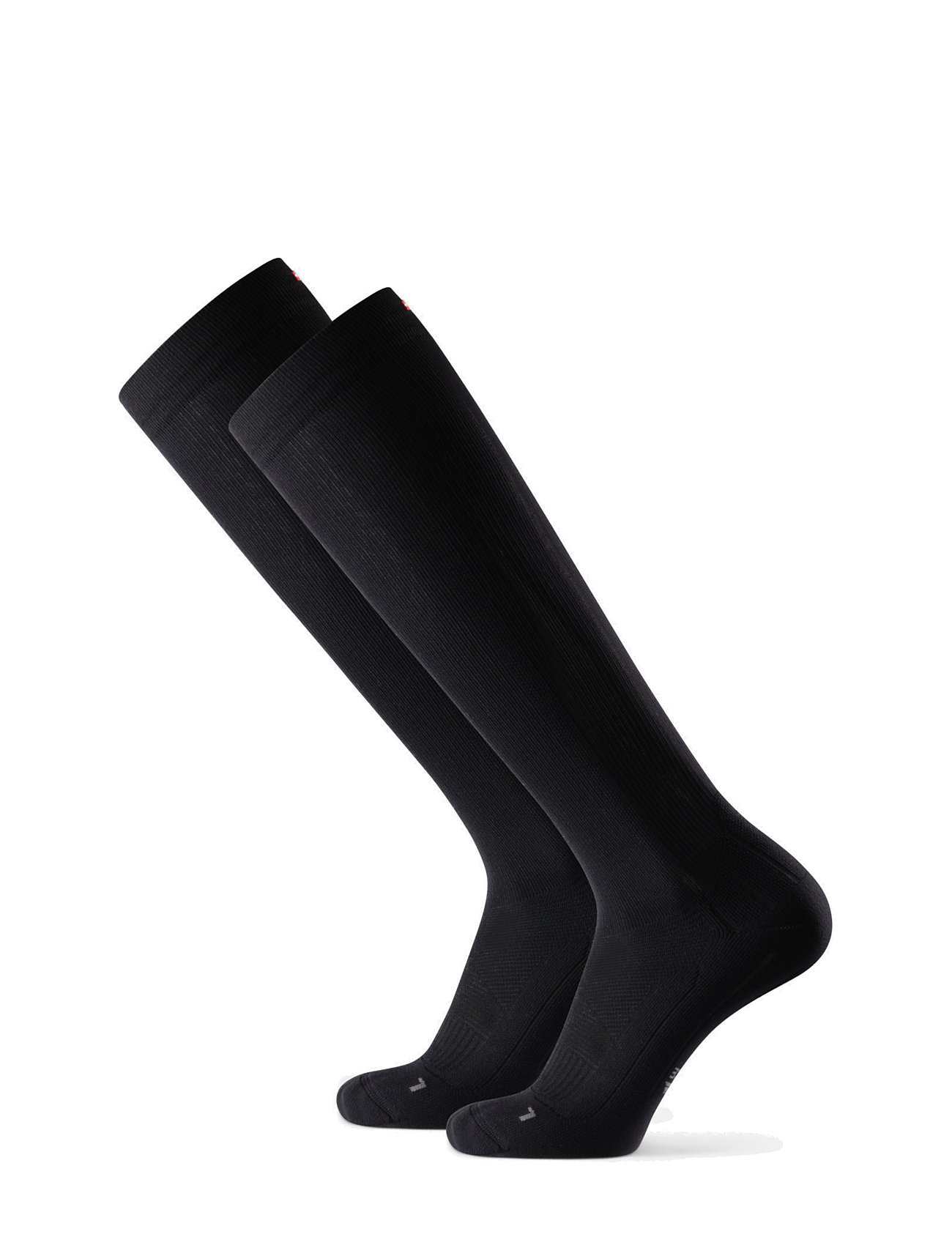 Dänisch ENDURANCE Perform Compression Socken 1-Pack Schwarz - 43-47 - Damen