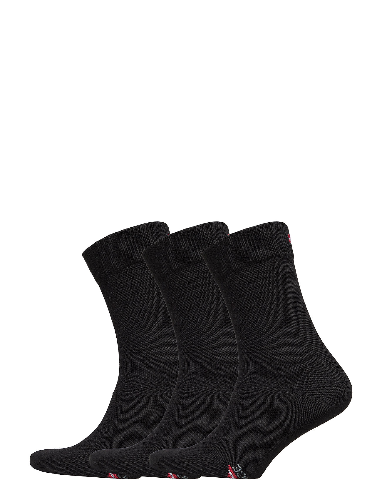 Merino Dress Socks 3-Pack Sport Socks Regular Socks Black Danish Endurance