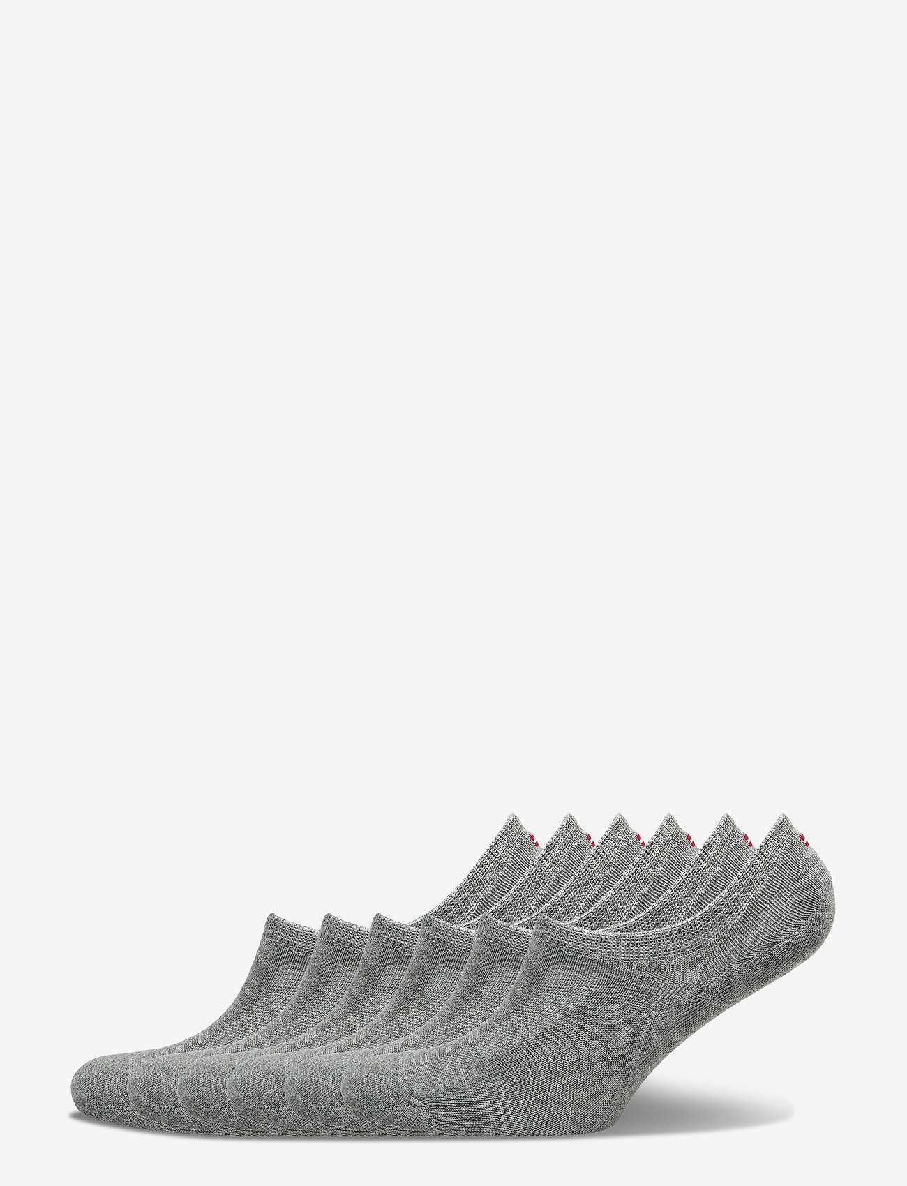 Danish Endurance - No Show Bamboo Sneaker Socks 6 Pack - ankelstrumpor - multicolor (2x black, 2x grey, 2x white) - 0