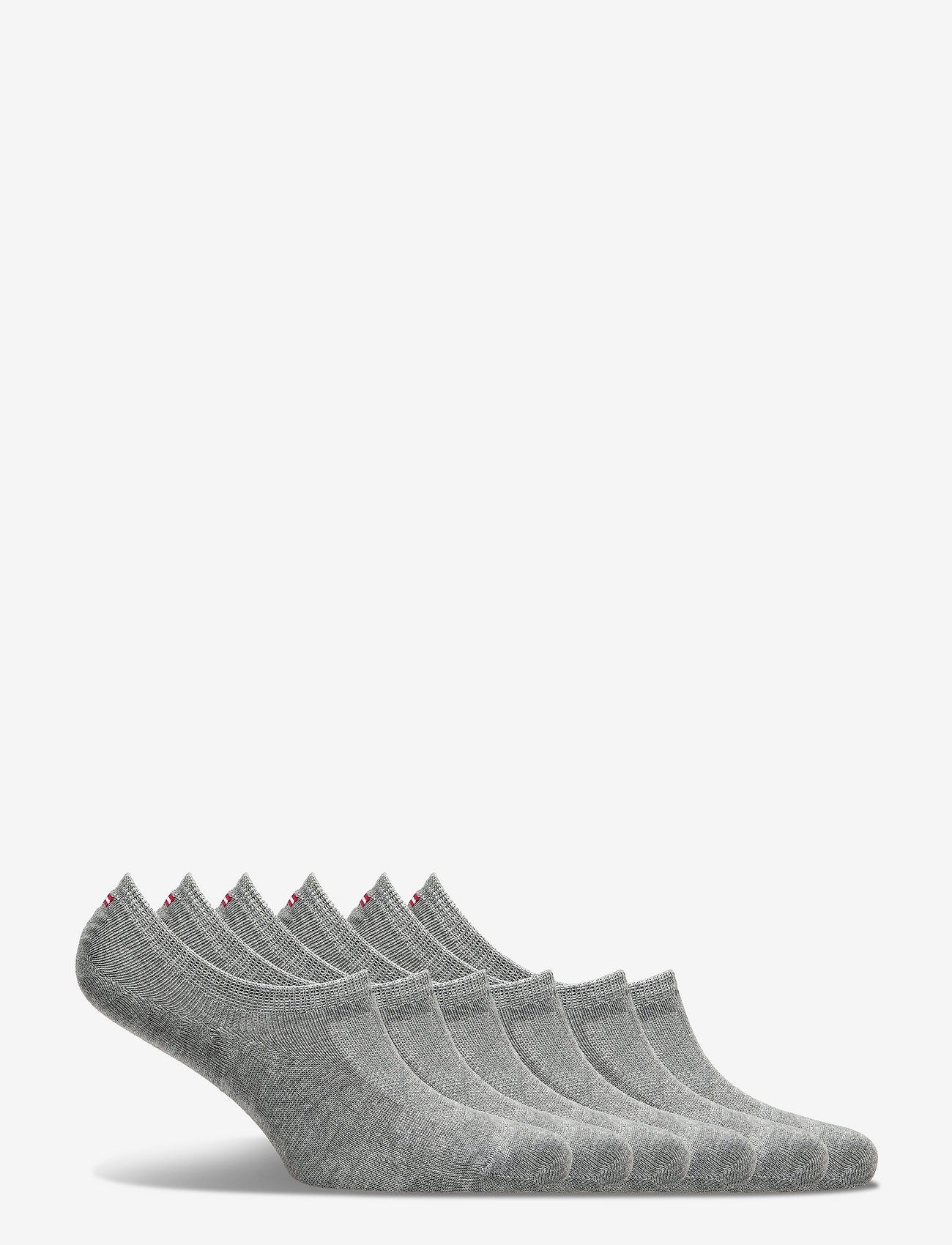 Danish Endurance - No Show Bamboo Sneaker Socks 6 Pack - ankelstrumpor - multicolor (2x black, 2x grey, 2x white) - 1