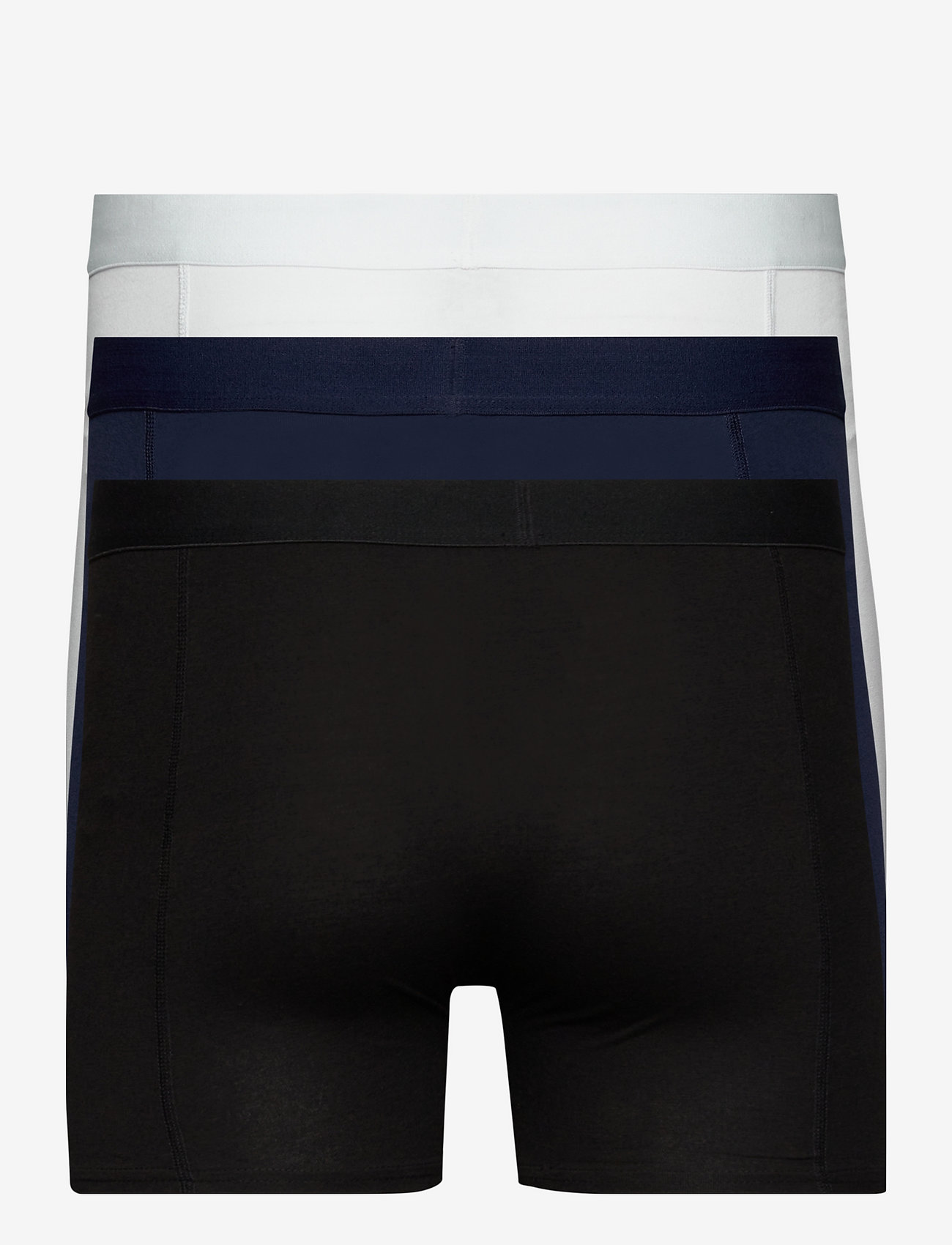 Danish Endurance - Organic Cotton Trunks 3 Pack - boxerkalsonger - multicolor (1x black, 1x blue, 1x white) - 1