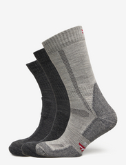Danish Endurance - Hiking Combo Socks 3 Pack - yogastrumpor - grey (hiking classic grey, light grey, low-cut grey) - 0