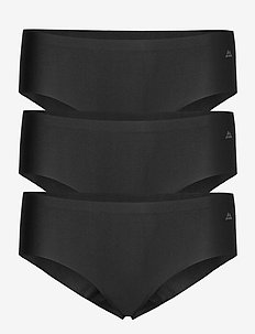 Microfiber Sports Hipster 3 Pack - hipsters & hotpants - black