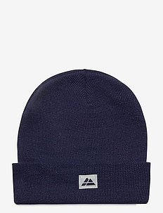 Beanie Recycled Polyester 1-pack - hats - blue
