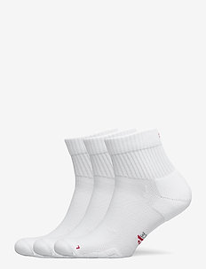 Long Distance Running Socks 3 Pack - yogastrumpor - white