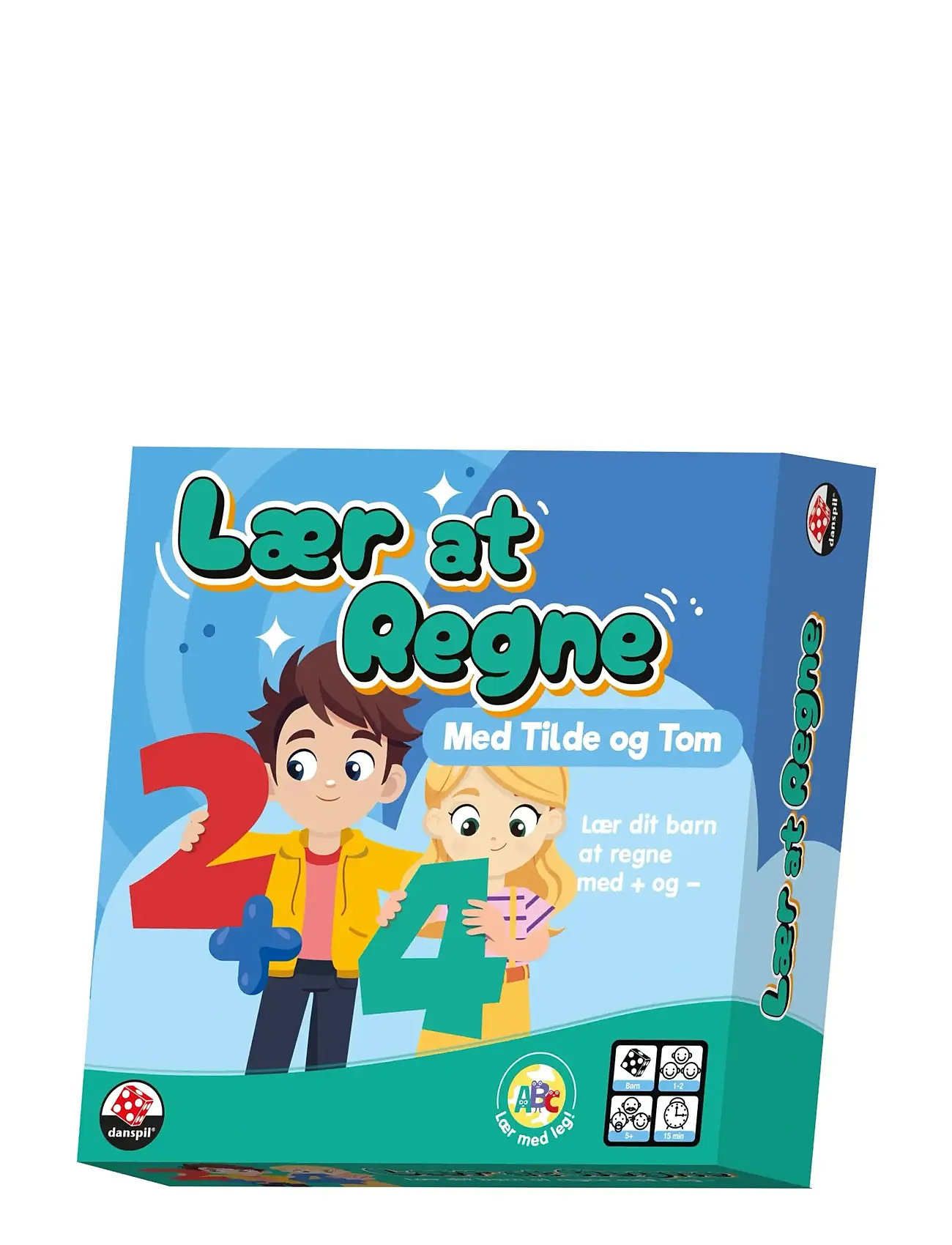 Danspil Lær At Regne, One Size, Multi/patterned, Spil > Pædagogiske Spil, Børn