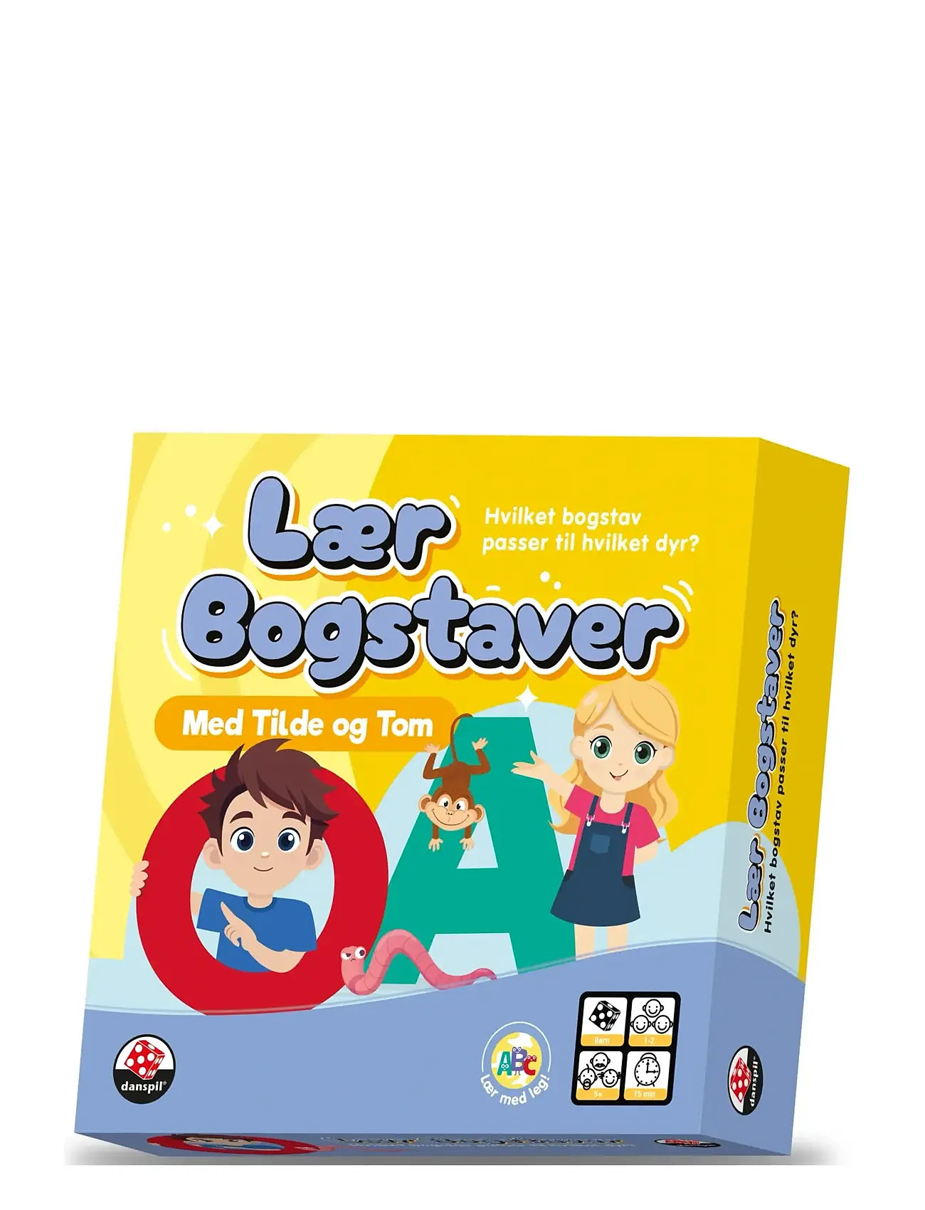 Danspil Lær Bogstaver, One Size, Yellow, Spil > Pædagogiske Spil, Børn
