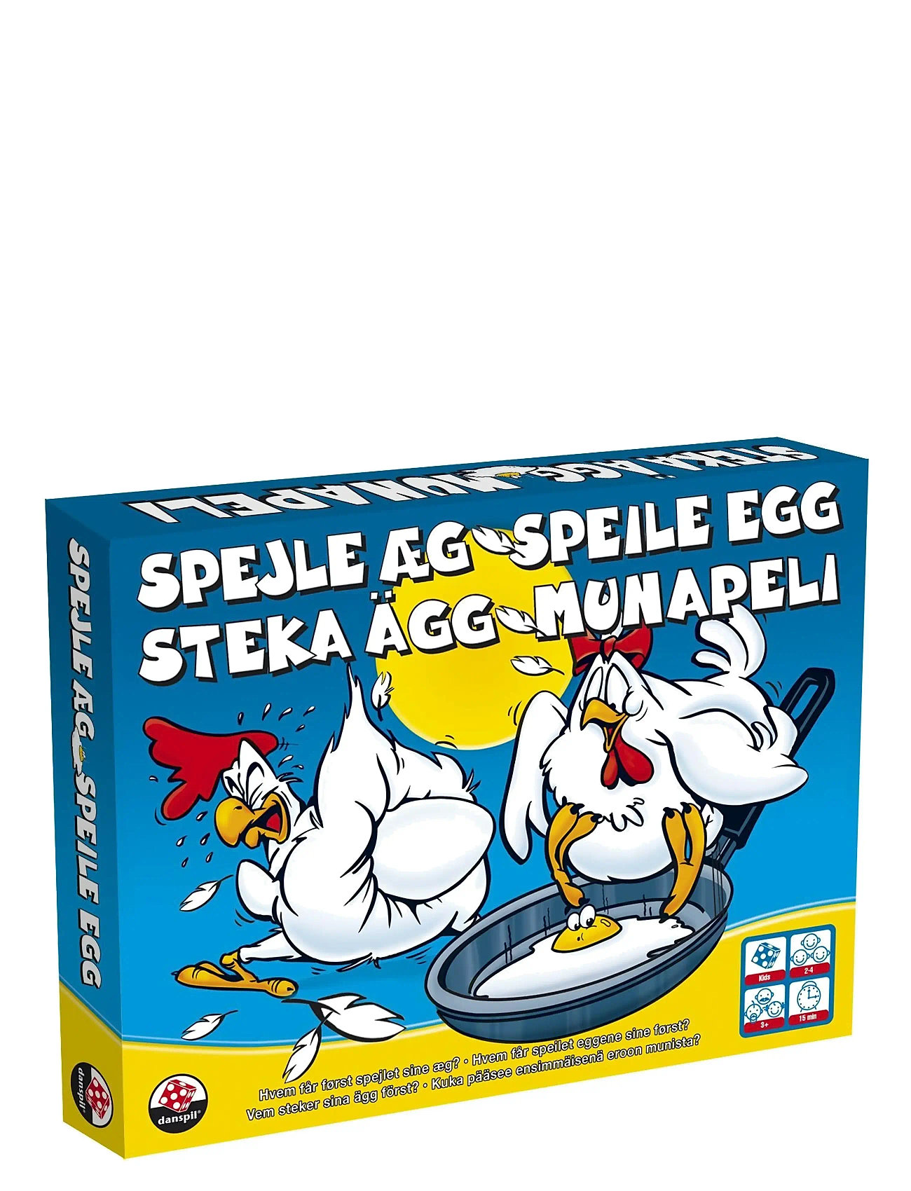 Danspil Spejleæg, One Size, Blue, Spil > Brætspil, Børn