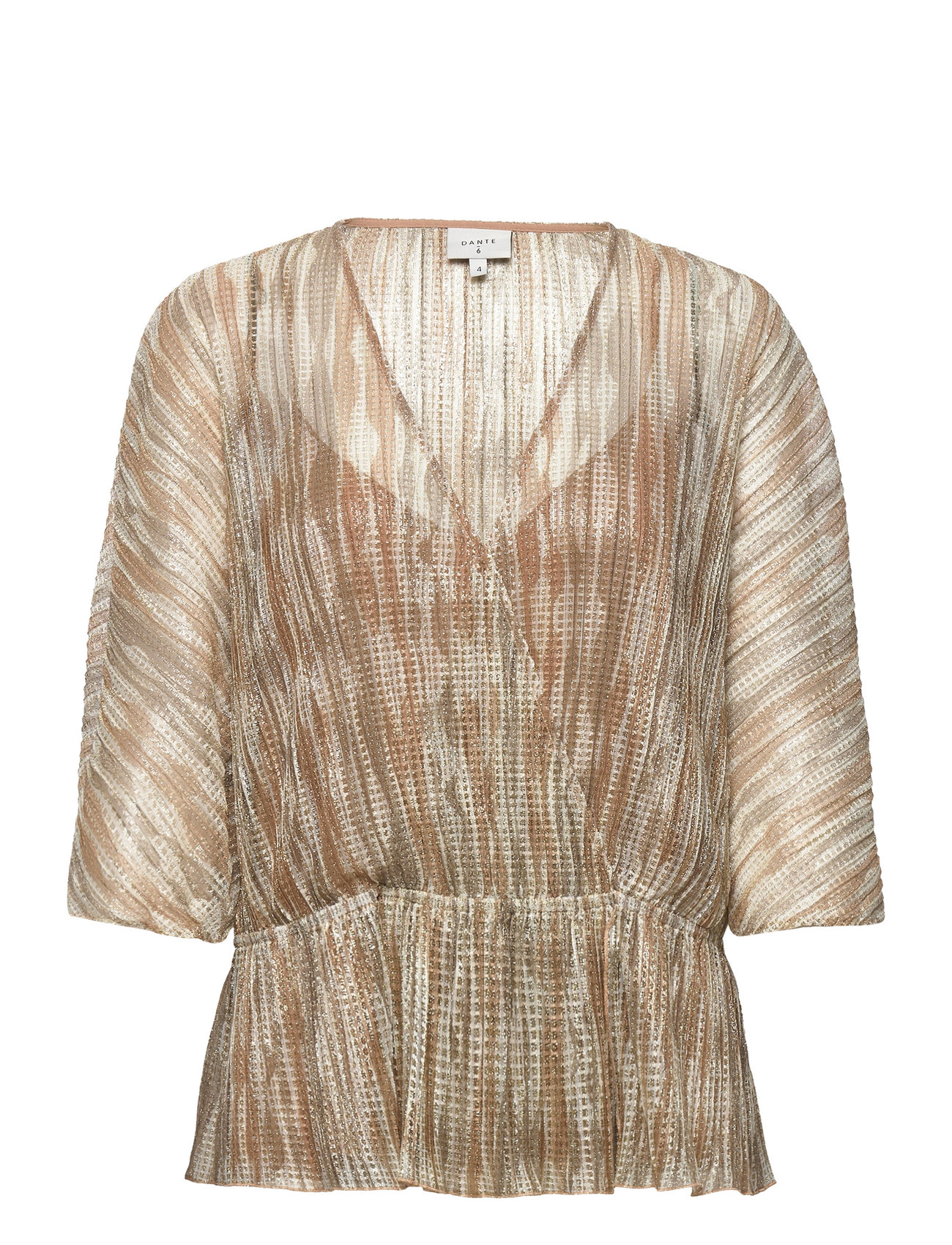 Alaia Printed Lurex Top Patterned Dante6