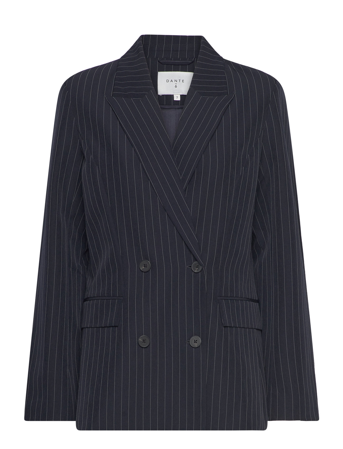 D6Neige Pinstripe Blazer Navy Dante6