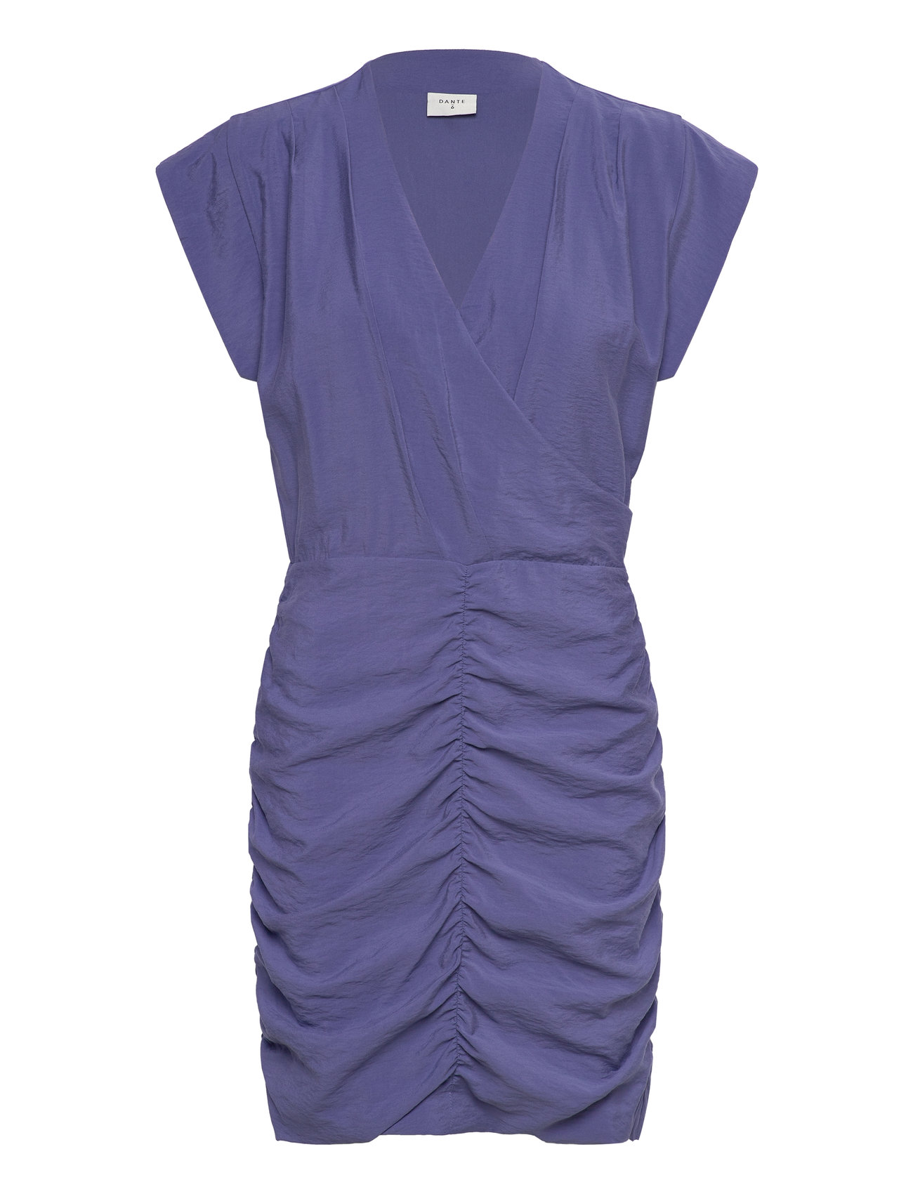 Dante6-Darcy Drapey Dress Dresses Wrap Dresses Blue Dante6